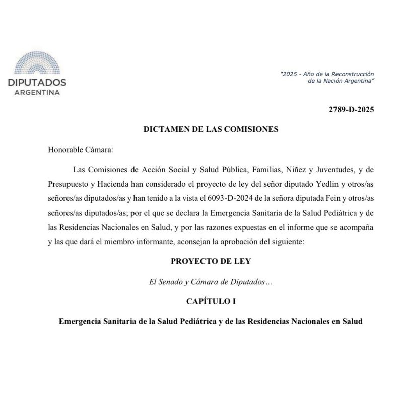 Se declaró la emergencia padiátrica en Argentina